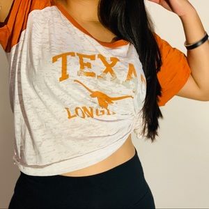 Women shirt of texas longhorns.